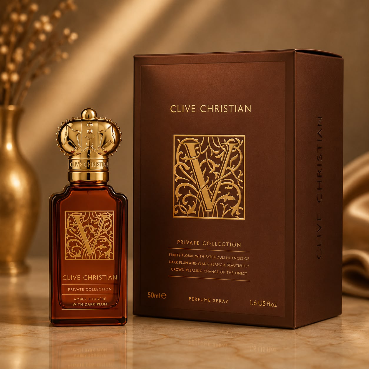 CLIVE CHIRISTIAN Amber Fougere With Dark Plum Edp 50ml